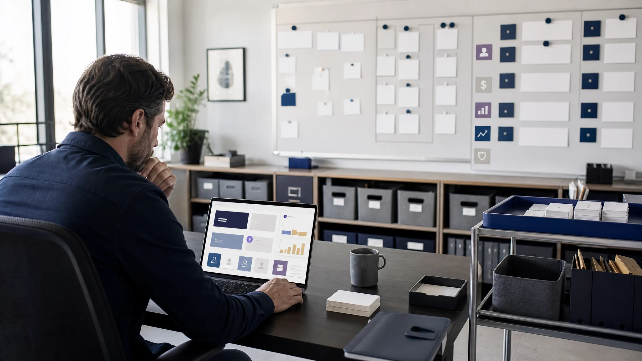 Founder reviewing SaaS valuation inputs before deciding whether to prepare for an exit
